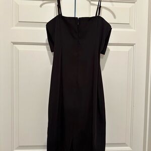 NWT Trina Turk little black dress with bow size 8